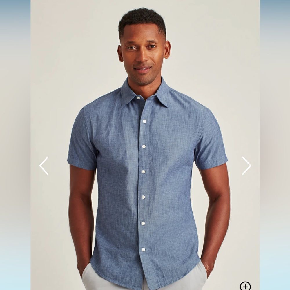 Bonobos Full Button Front Mens Shirt M